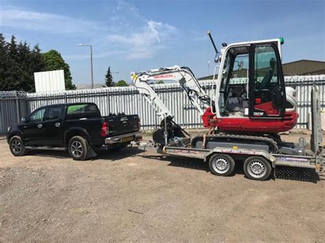 mini diggers hire wakefield